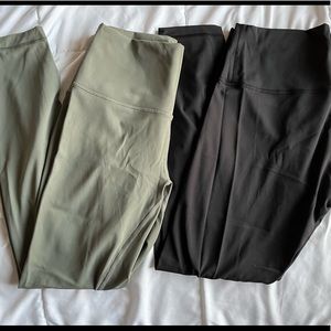 Lululemon wunder under bundle 25 inch size 8